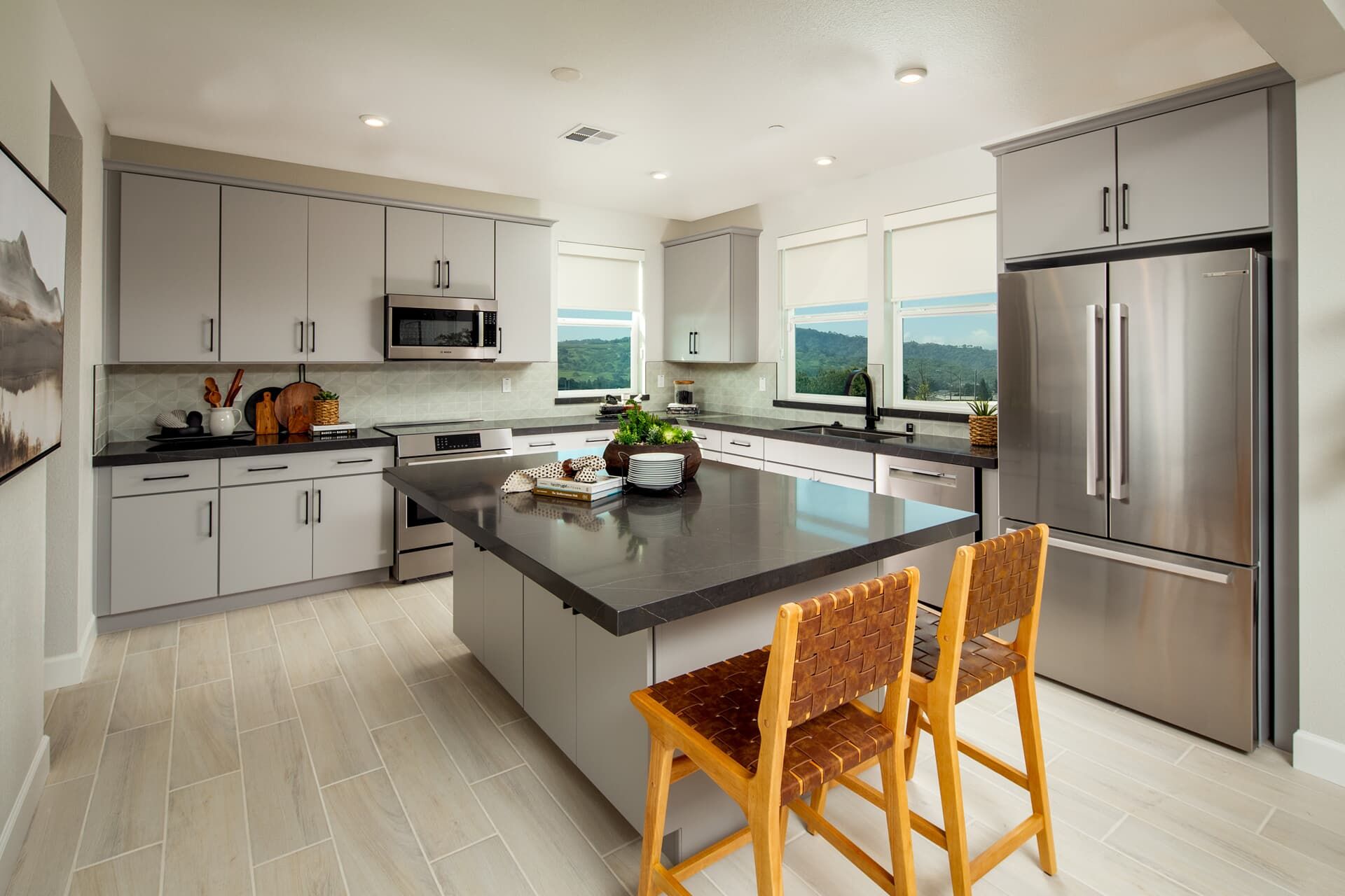 Exterior:Plan 3 Kitchen