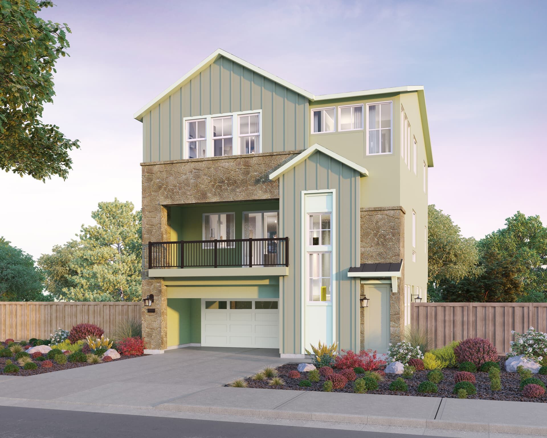 Exterior:Foundry Plan 3 Elevation C