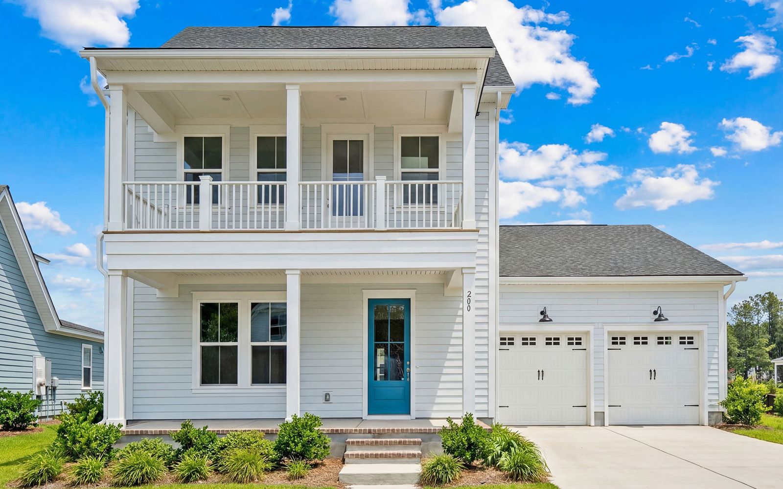 The exterior of the Cordova on homesite 1657 at Nexton.