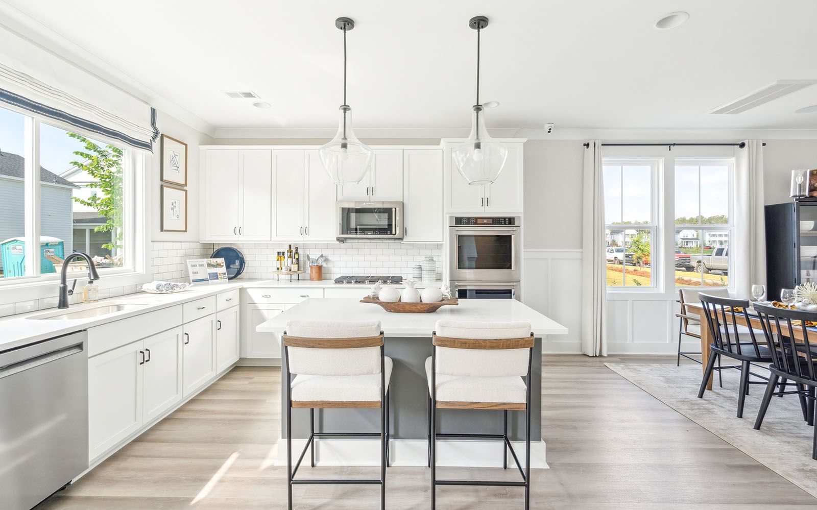 Kitchen:The kitchen in the Sage by Brookfield Residential at Nexton.