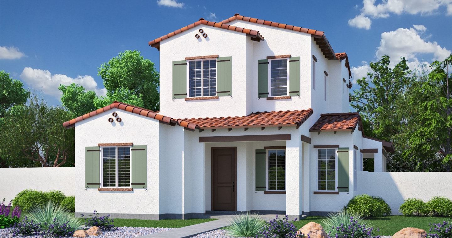 Exterior:A - Mission Revival