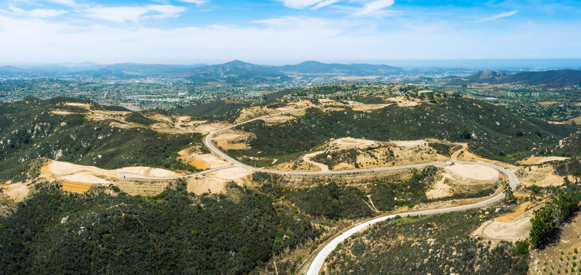 Mountain House Community Aerial View:Showcasing all of the homesites at the gated neighborhood.