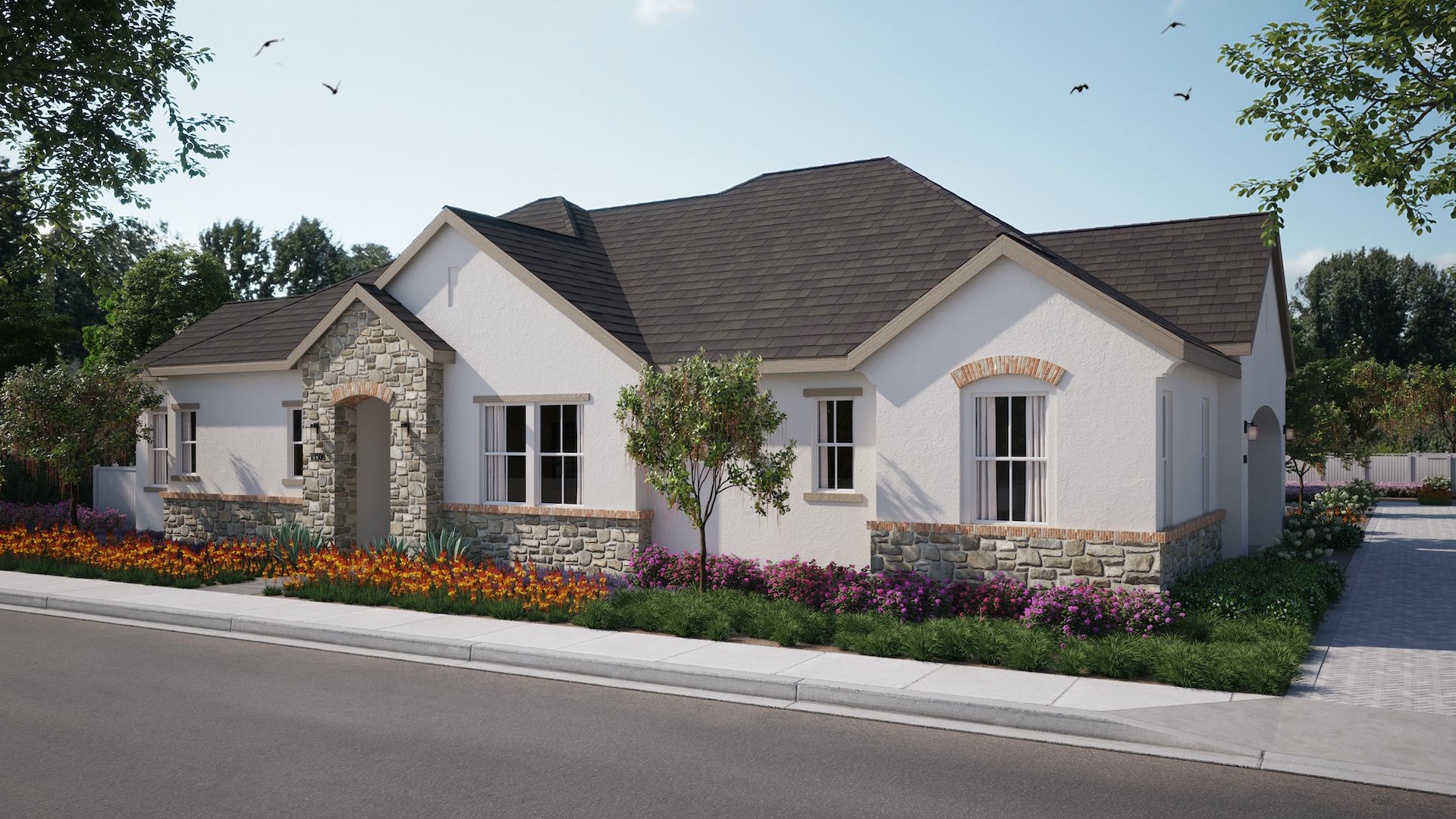 Haddington at Côta Vera Cotswold Cottage Detached Residence Rendering (Preliminary)