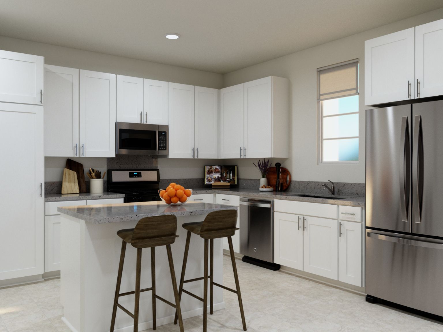 Interior Image:Kitchen Rendering