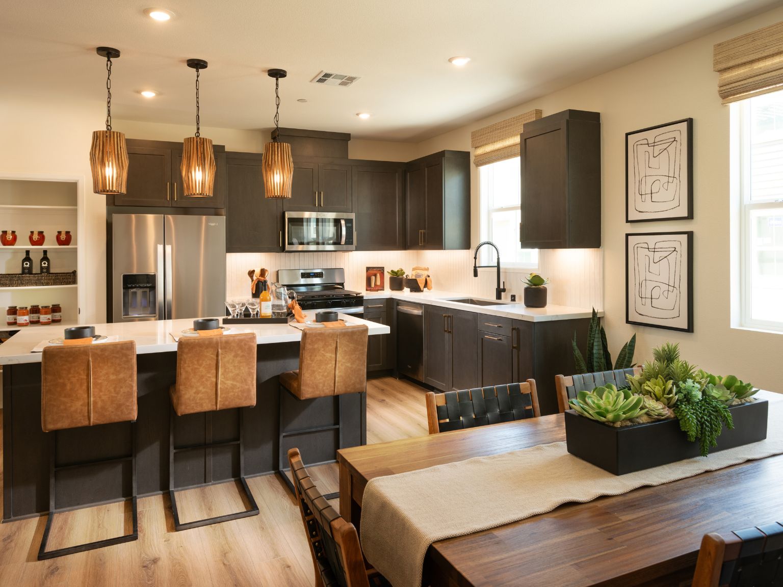 Interior Image:Plan 1 Kitchen