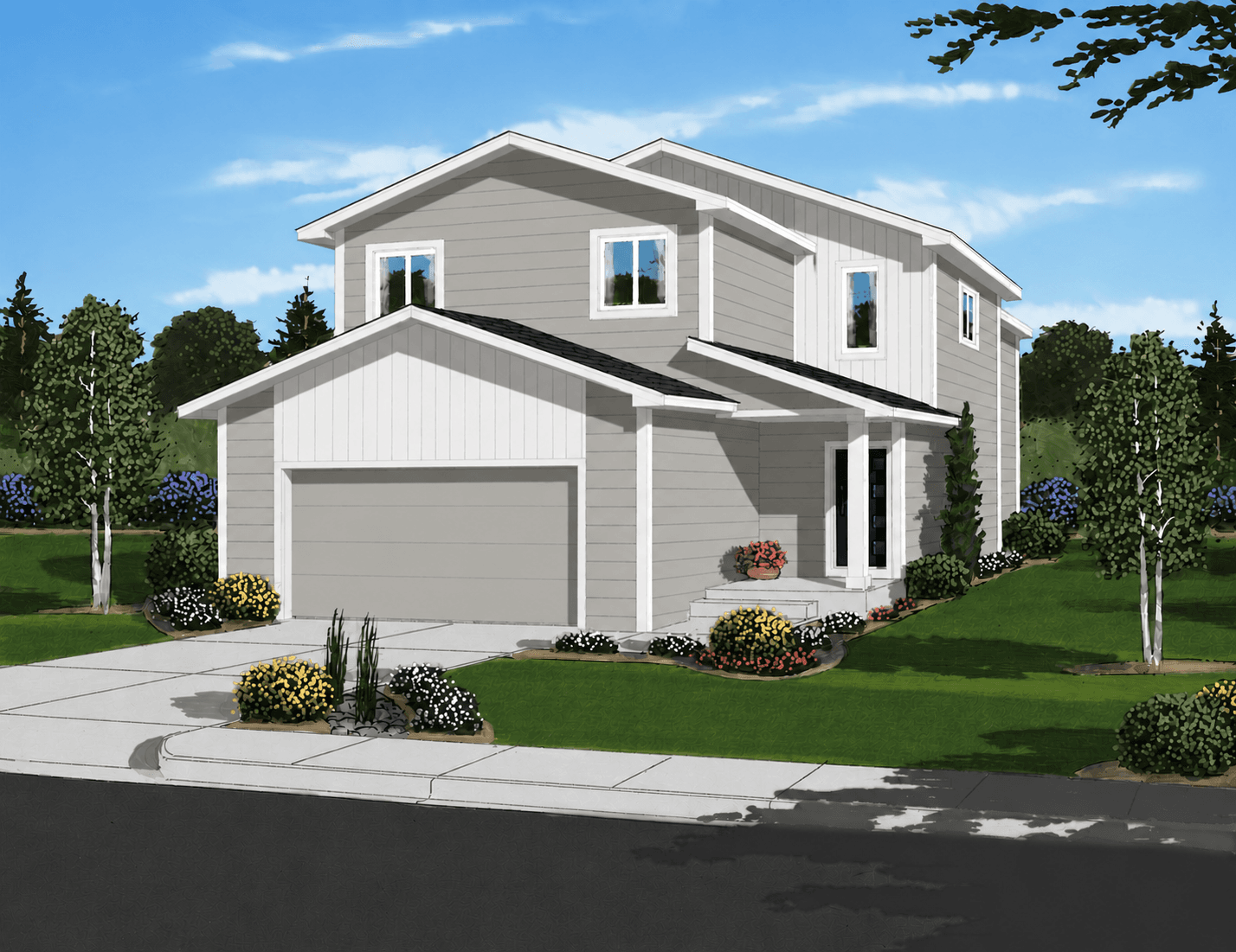Approx. Exterior:Rendering for this property