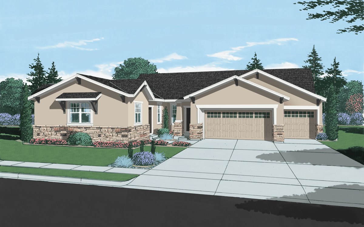 The Edison, 2659 Plan at Cordera in Colorado Springs, CO by Campbell Homes