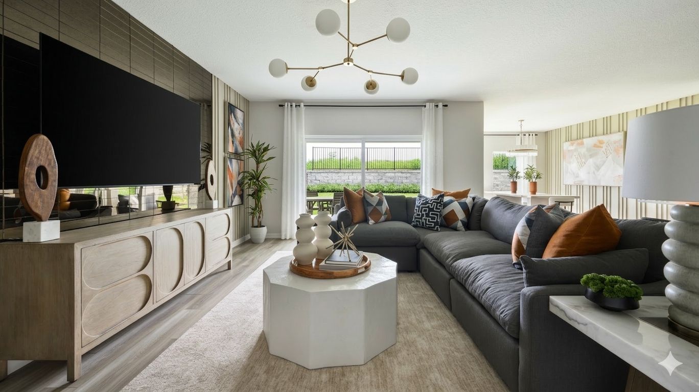 Photoshopped Landscaping - Living and Dining Room