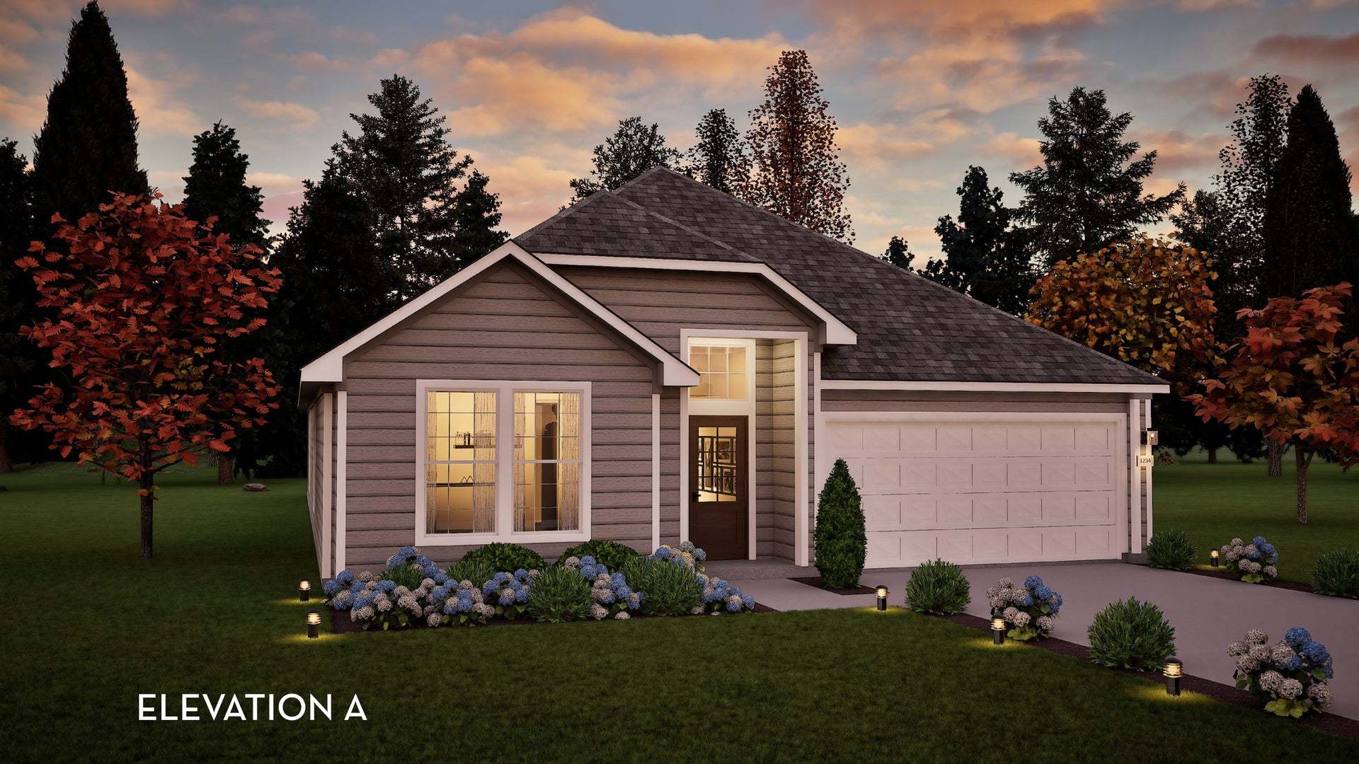 Exterior:TN - Glenwood Elevation A