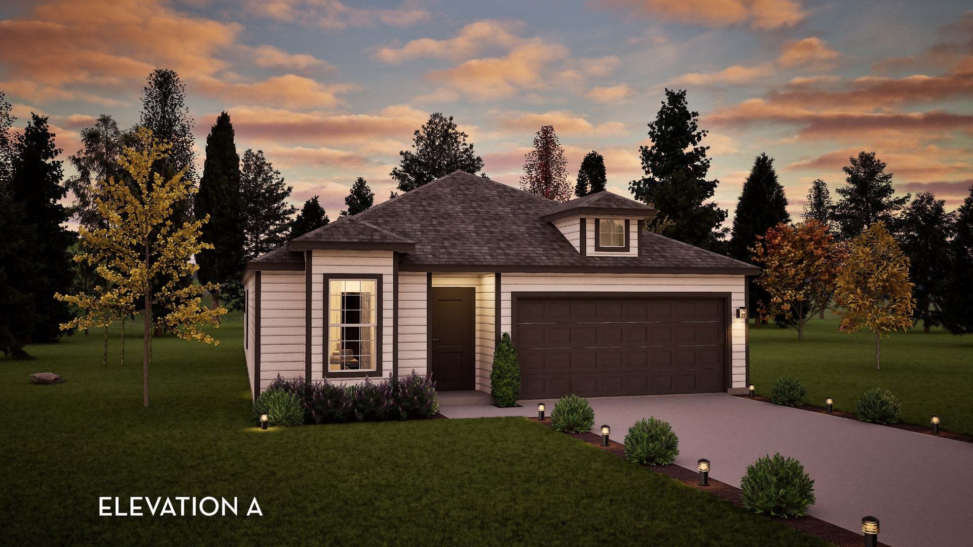 Exterior:Elevation A • TN