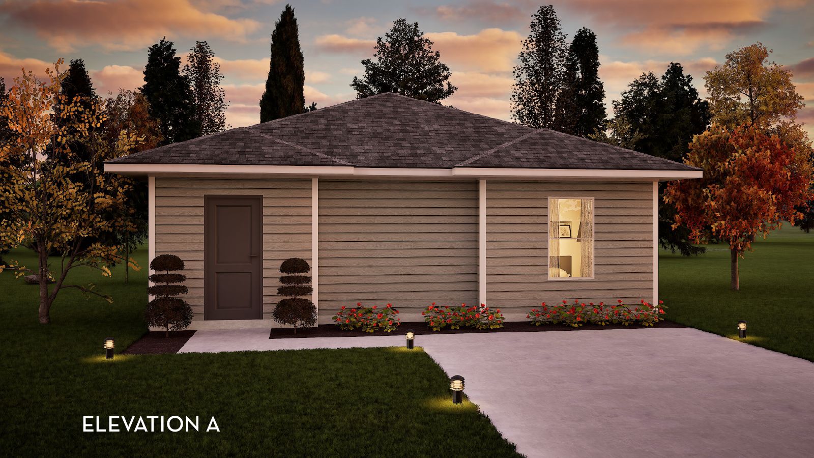 Exterior:Henry Elevation A
