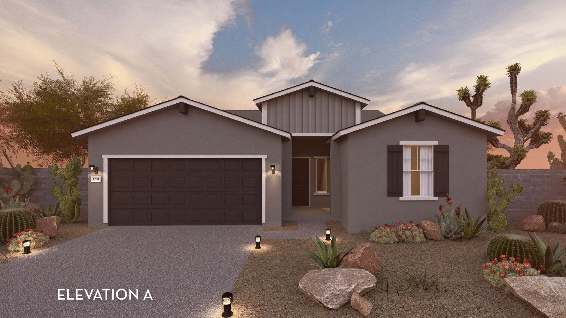 Exterior:AZ - Creede Elevation A