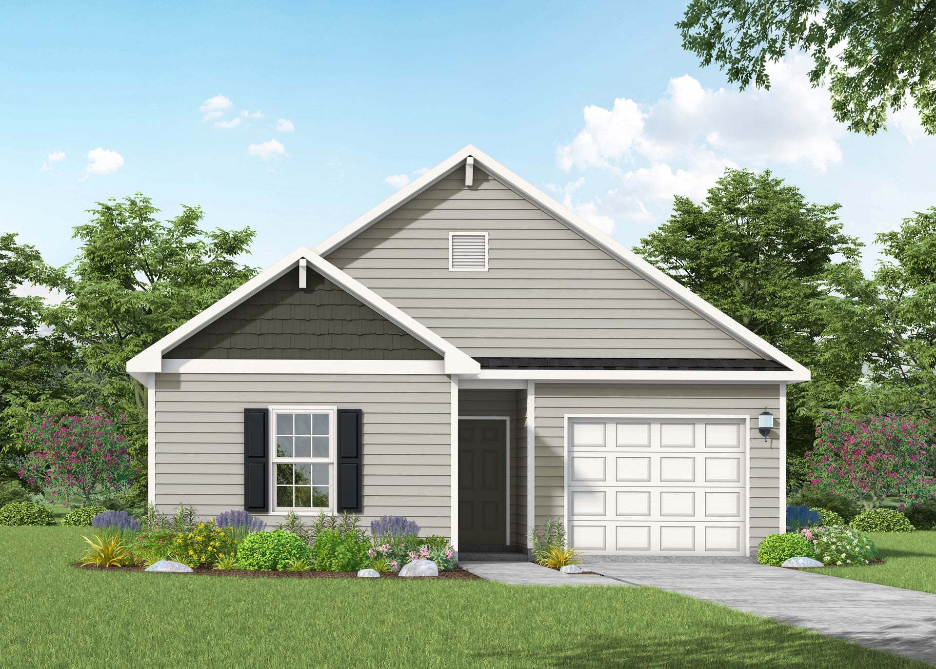 Exterior:Elevation A - Artistic Rendering for Representation Purposes Only