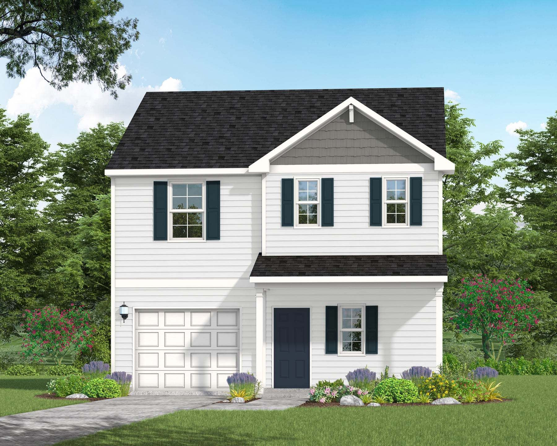 Exterior:Elevation A - Artistic Rendering for Representation Purposes Only