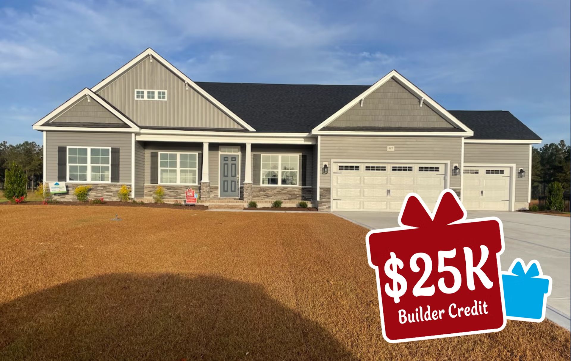 25K Builder Credit Promo:Lot 25