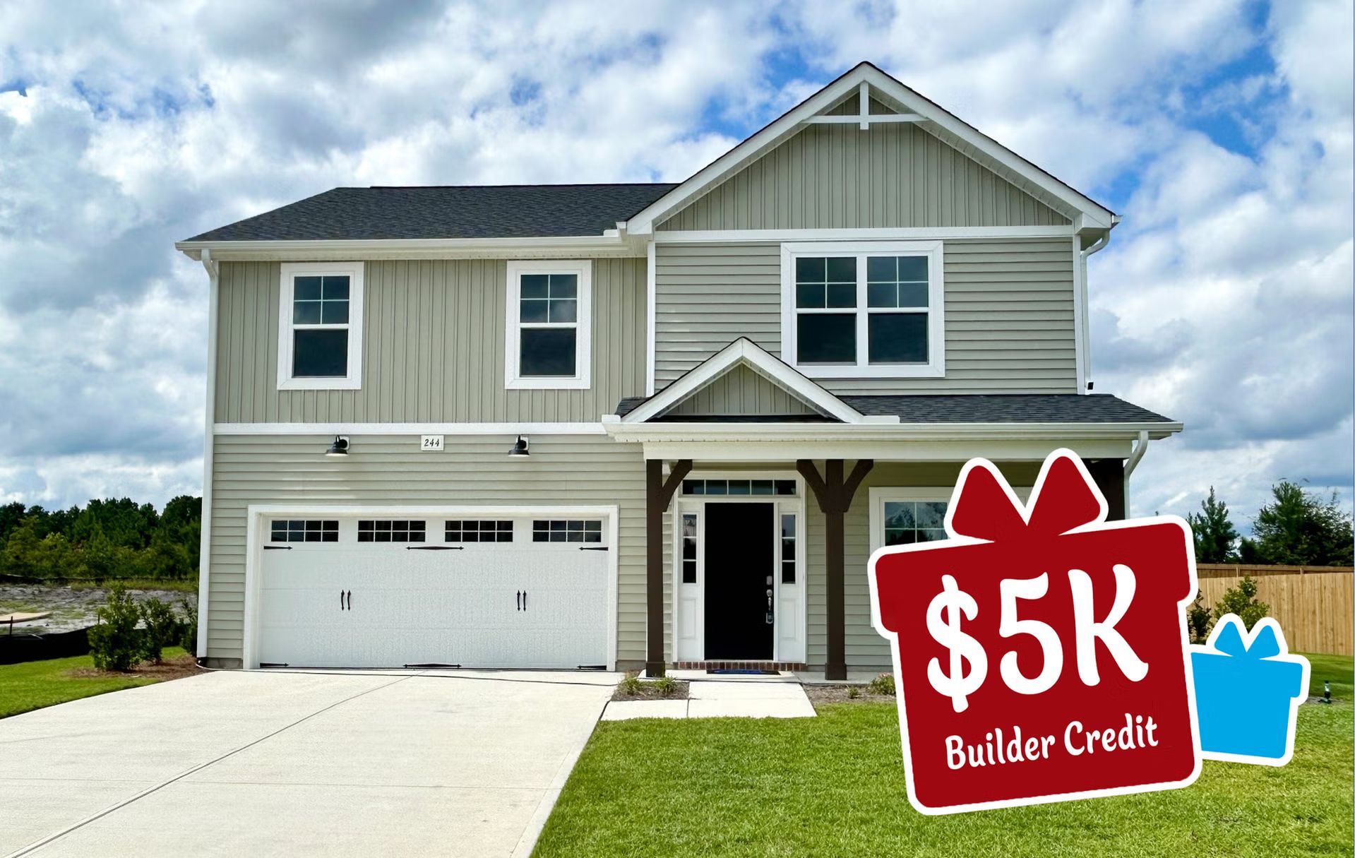 5K Builder Credit Promo:Lot 25