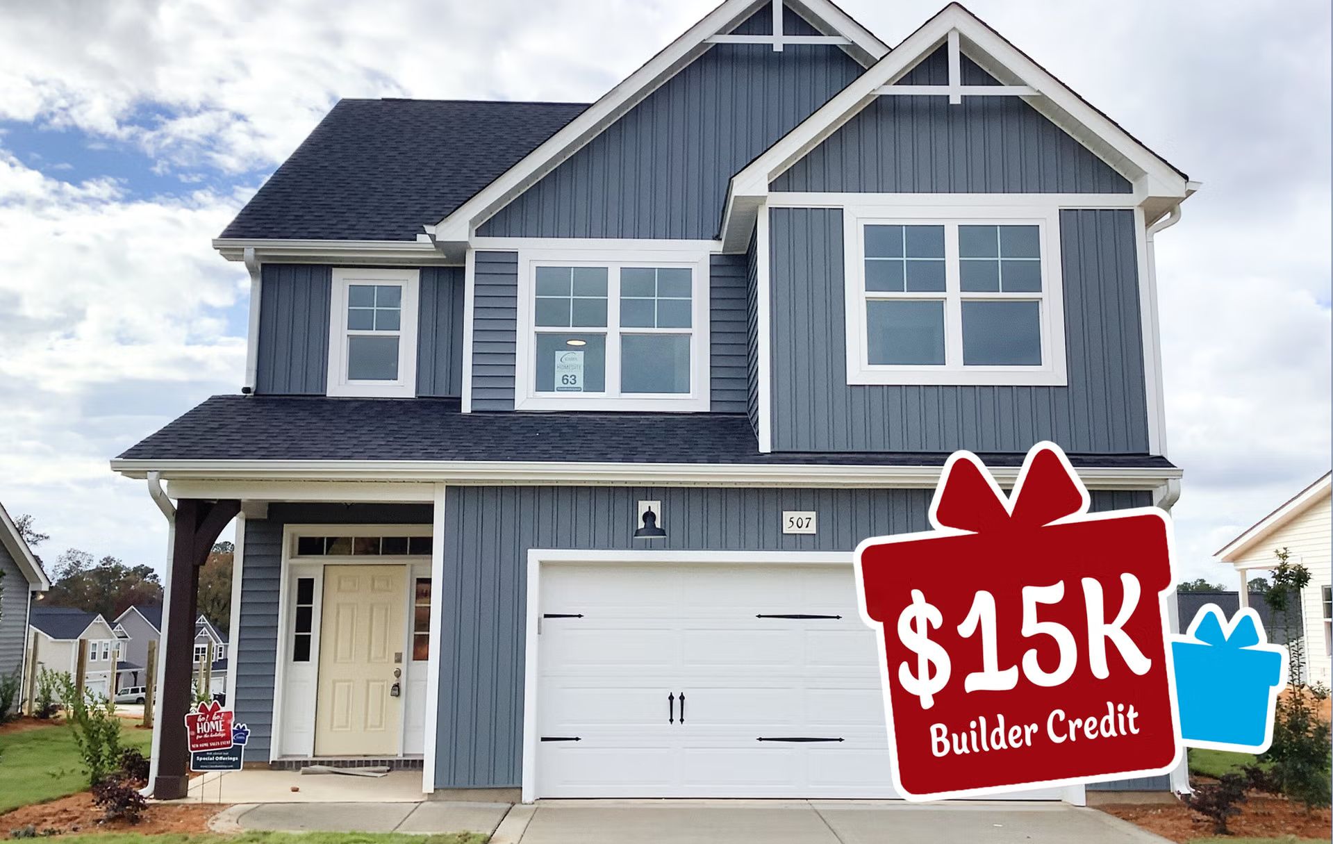 15K Builder Credit Promo:Lot 63