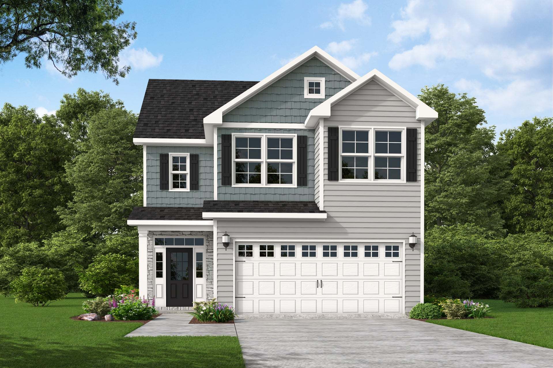 Exterior:Similar Home-Different Elevation