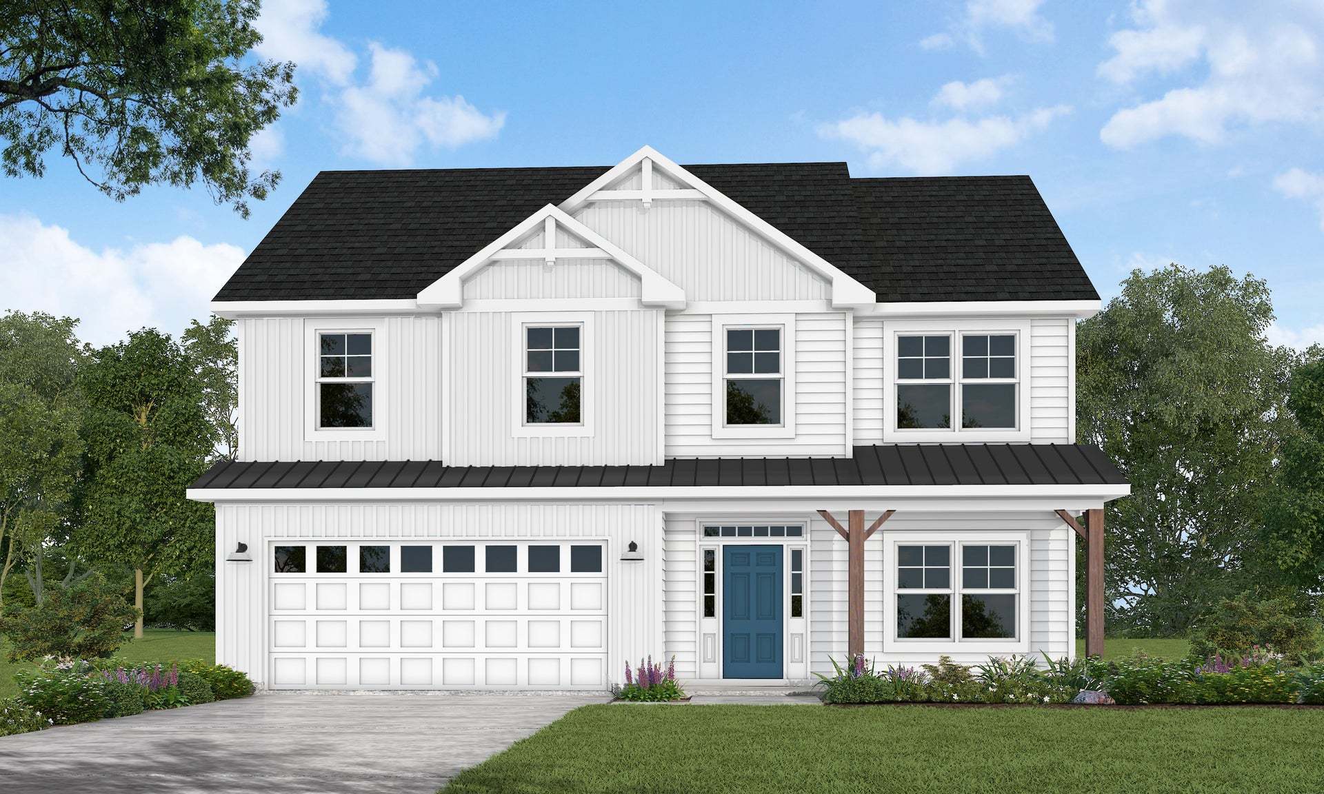 Exterior:Elevation F