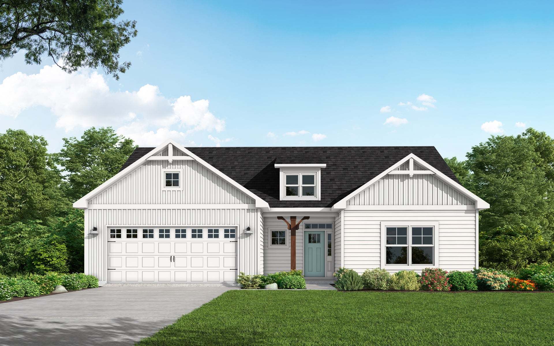 Exterior:Elevation F