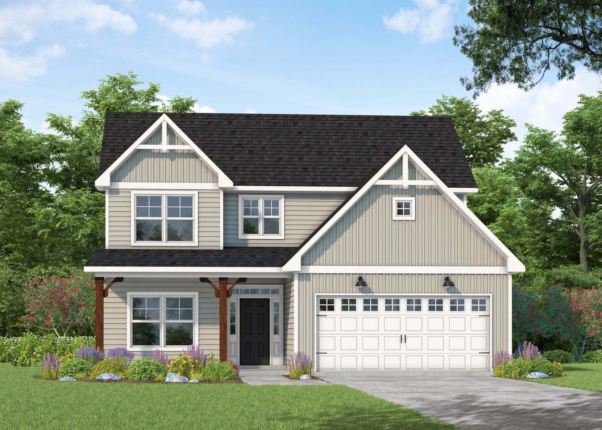 Exterior:Elevation F