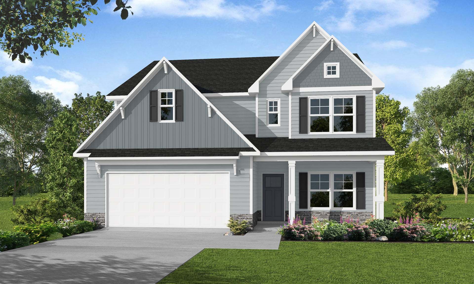 Exterior:Elevation TW - Artistic Rendering for Representation Purposes Only