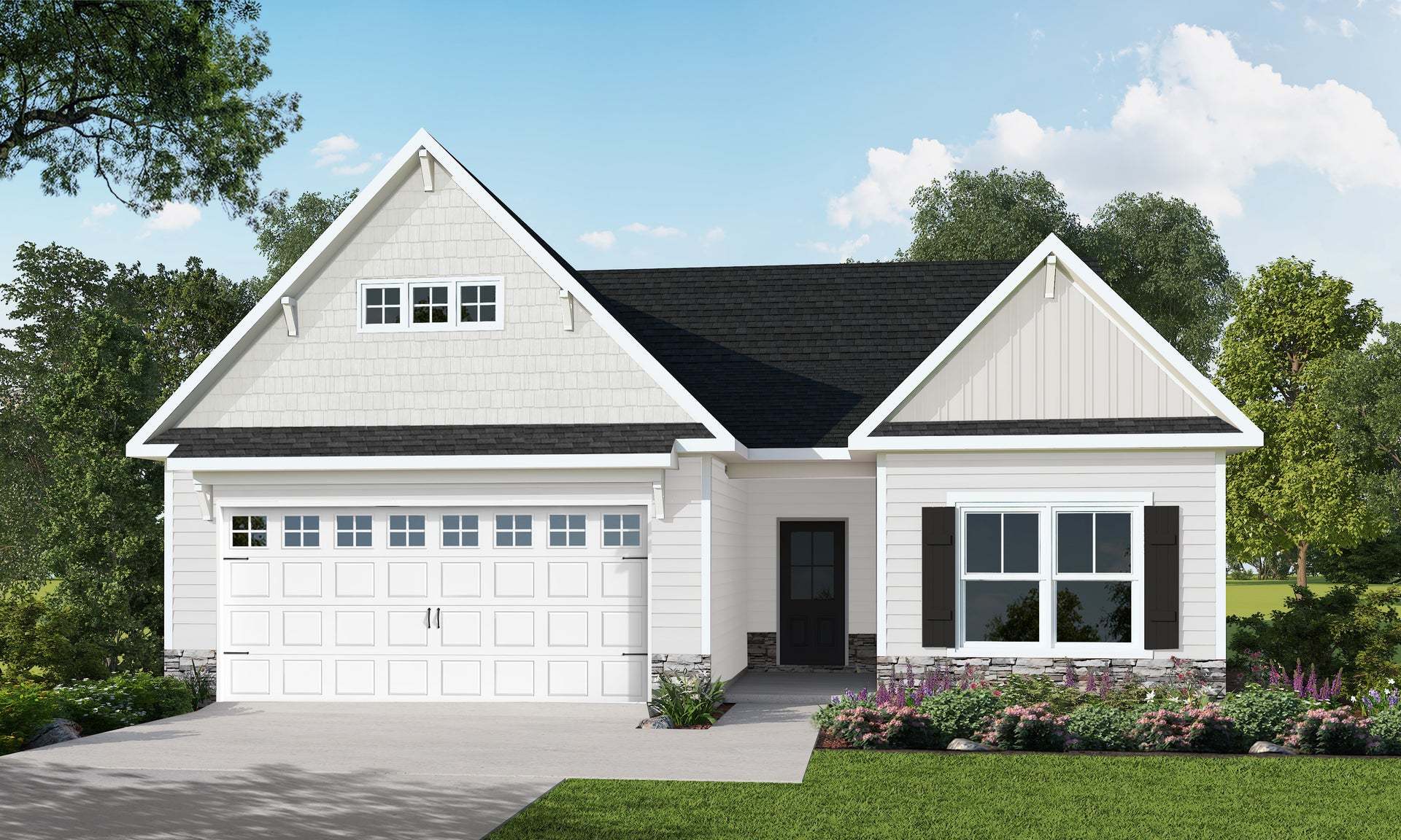 Exterior:Elevation TW - Artistic Rendering for Representation Purposes Only