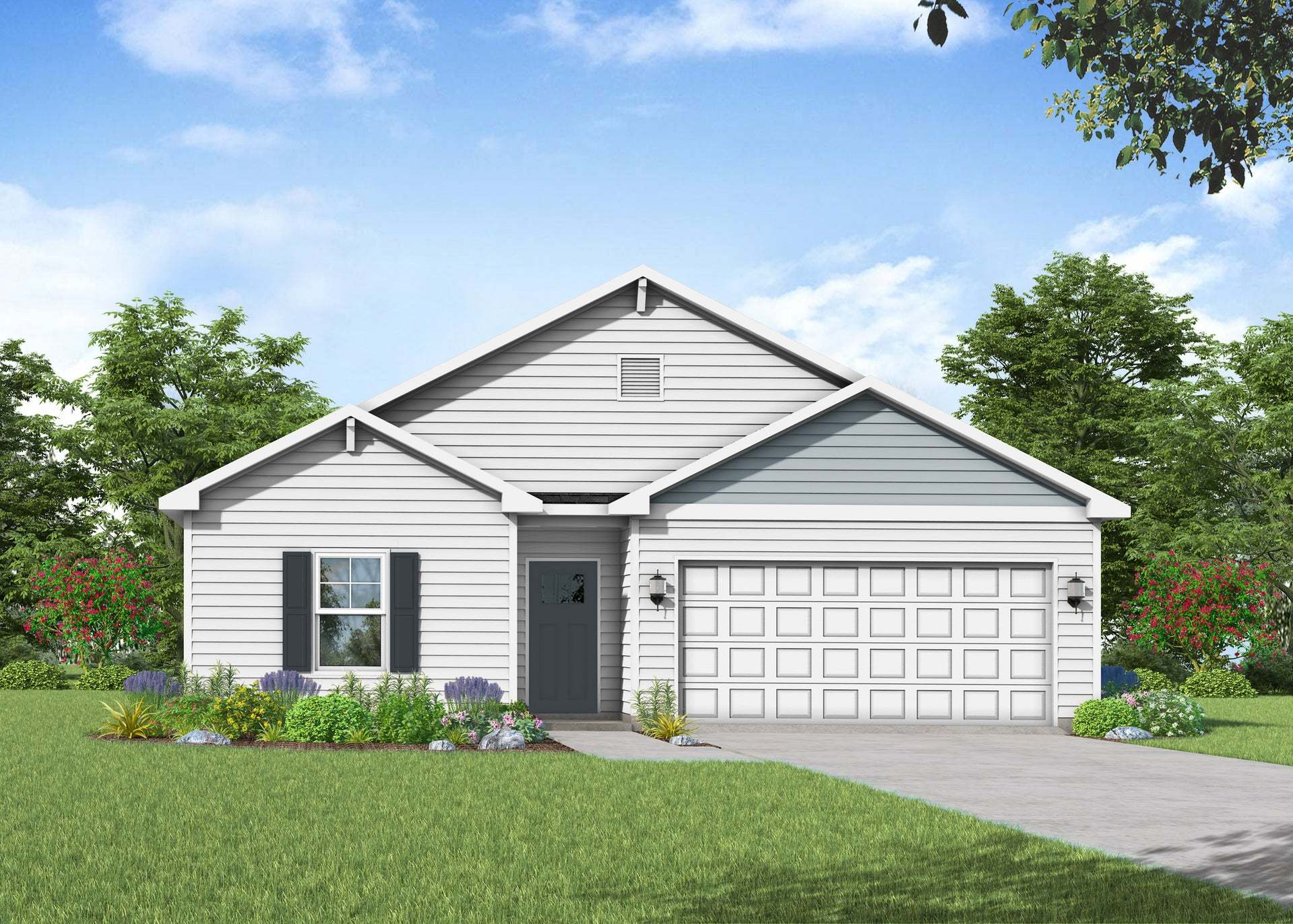 Exterior:Elevation A - Artistic Rendering for Representation Purposes Only