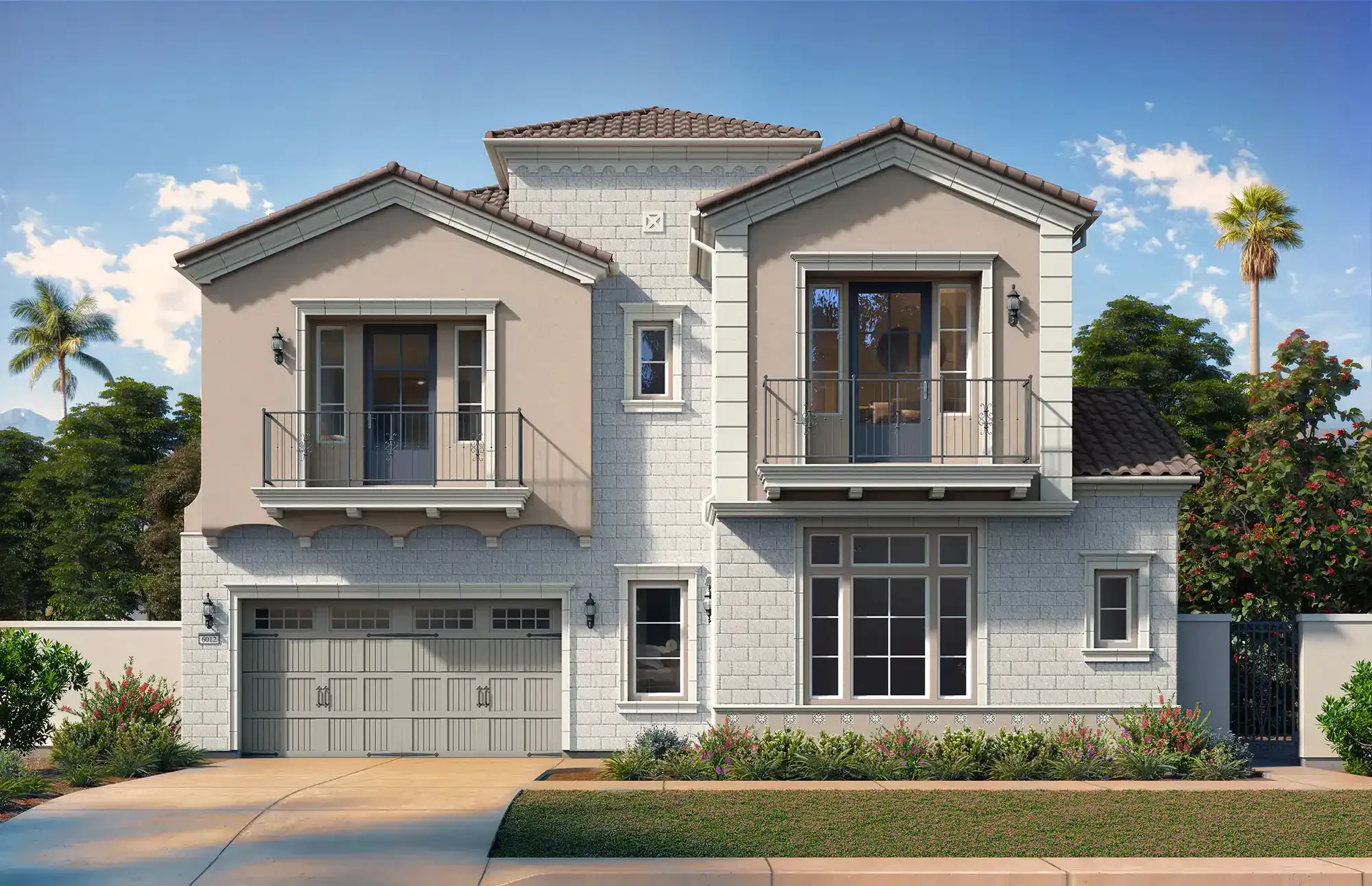 Trento Plan 1:Elevation A