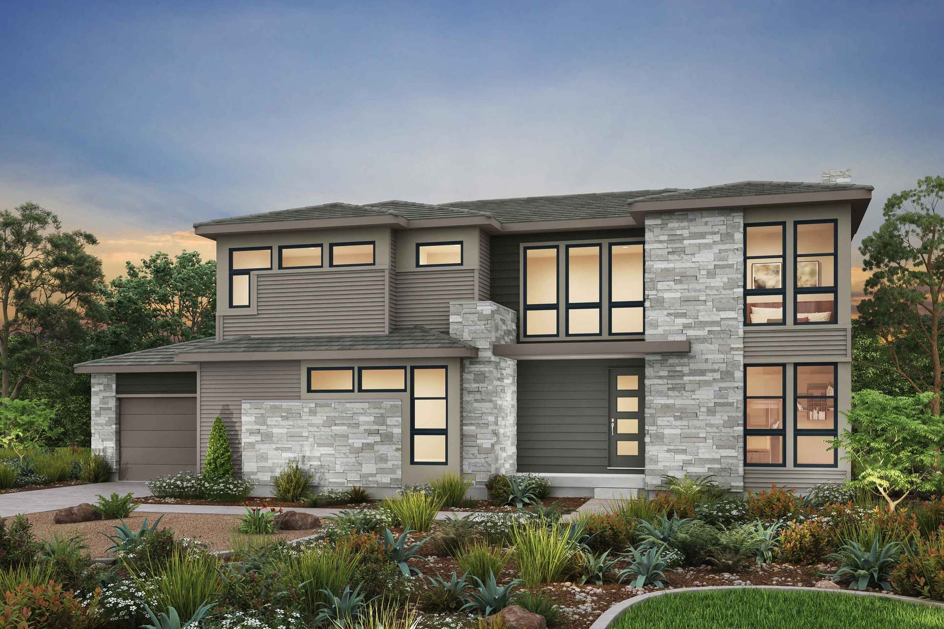 Heritage Series Plan Two:Plan Two Modern Prairie