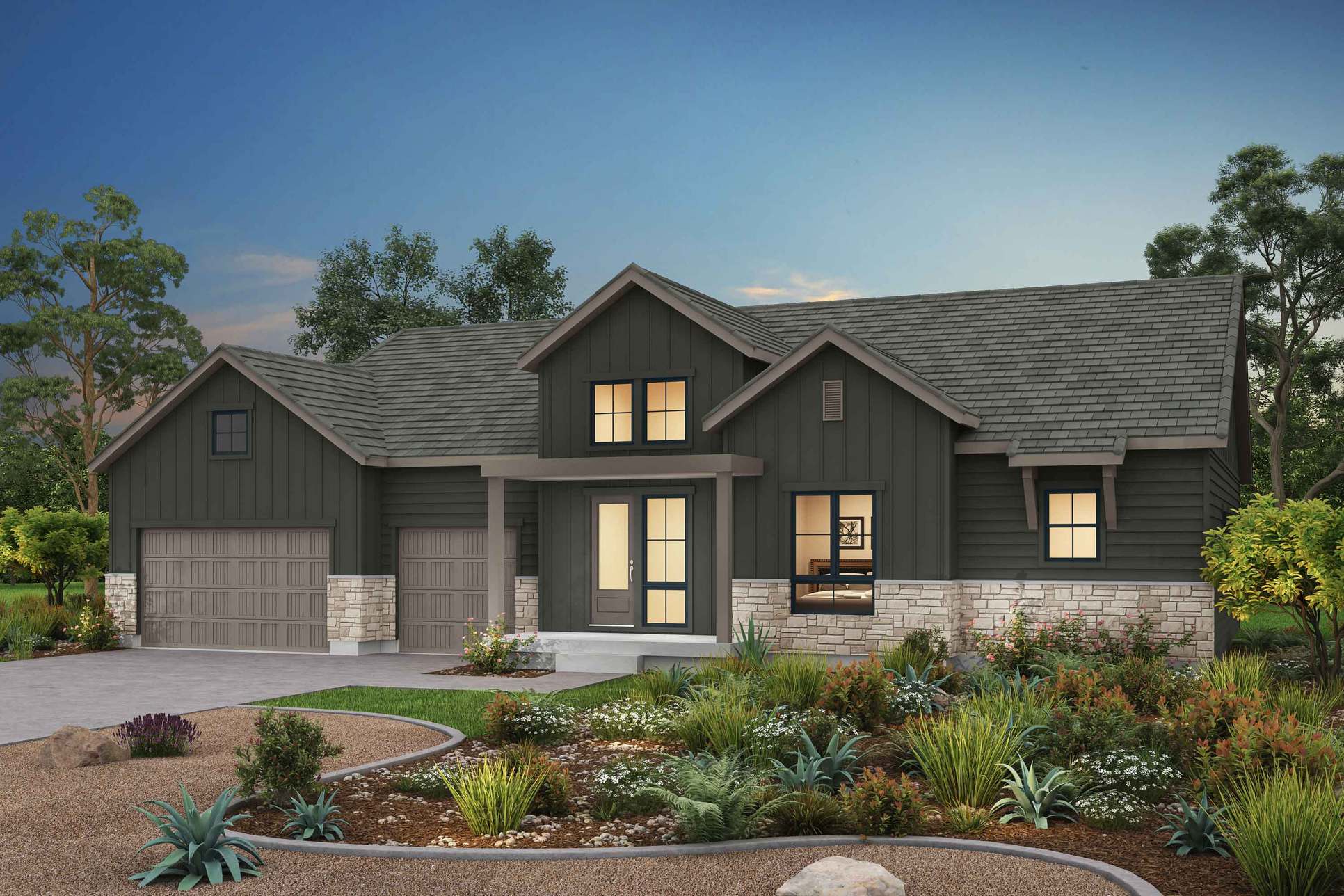 Heritage Series Plan One:Plan One Modern Farmhouse