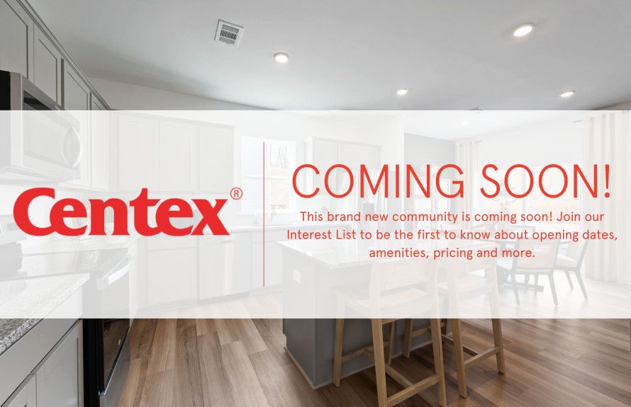 New Homes Coming Soon