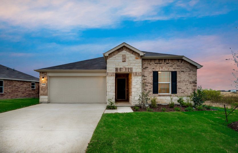 Serenada:The Serenada, a one-story home with 2-car garage