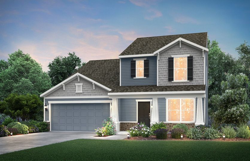 Oakdale with Included Walkout Basement:Home Design CR3G