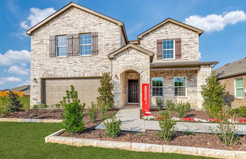 Stockdale:The Stockdale, a two-story home with 2-car garage