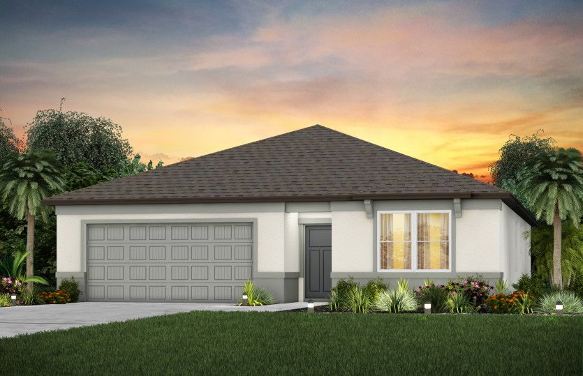 Exterior:Exterior Rendering, Elevation FM1