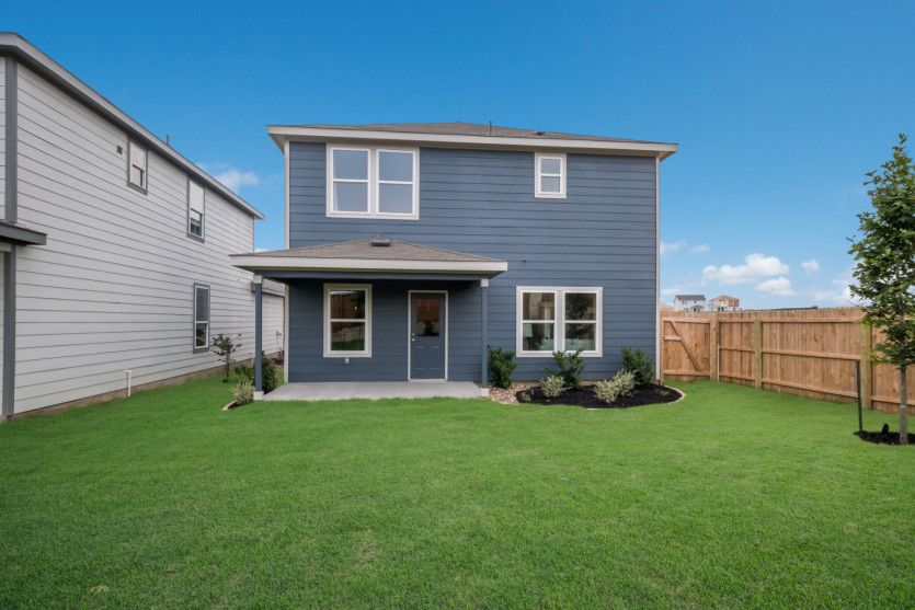 Exterior:Covered Back Patio