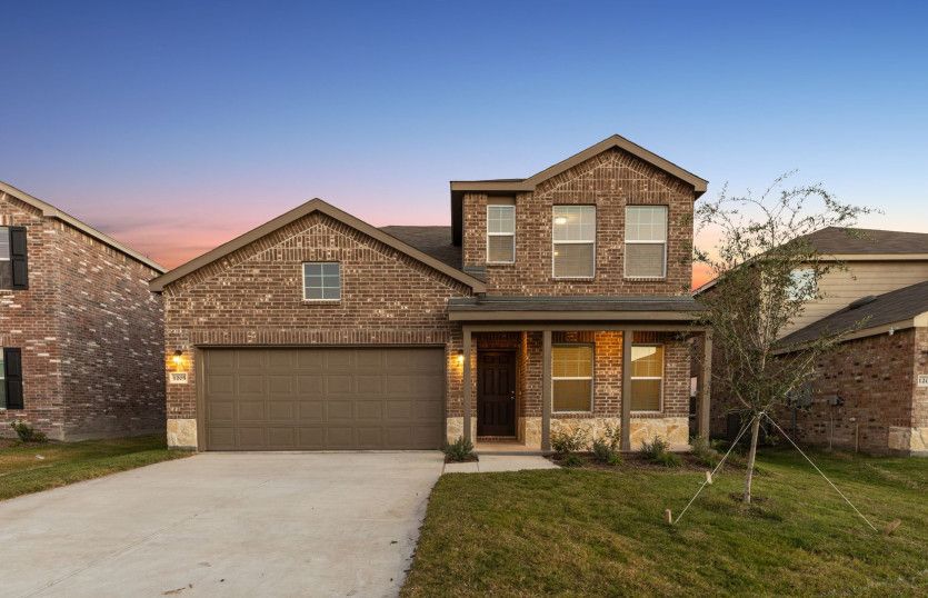 Dinero:The Dinero, a two-story home with 2-car garage