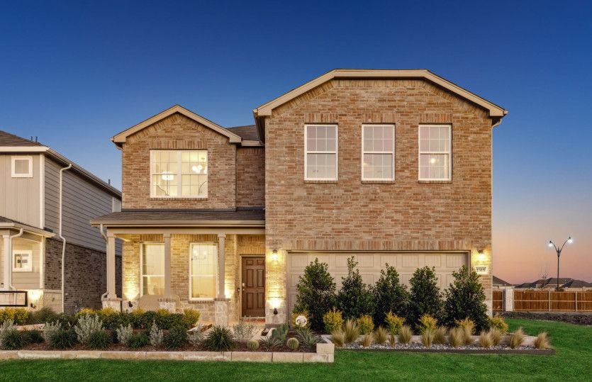 Enloe:The Enloe, a two-story home with 2-car garage
