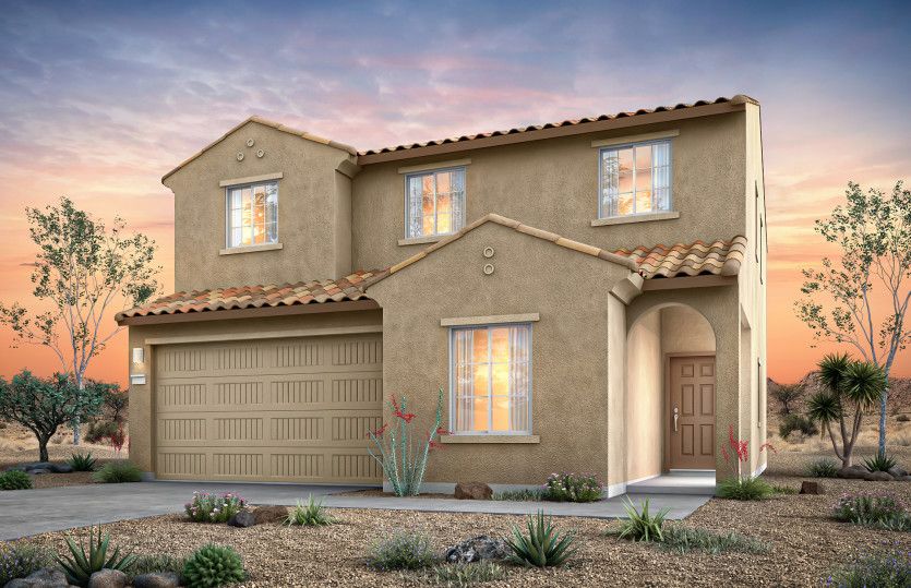 Exterior:Sunflower Elevation A