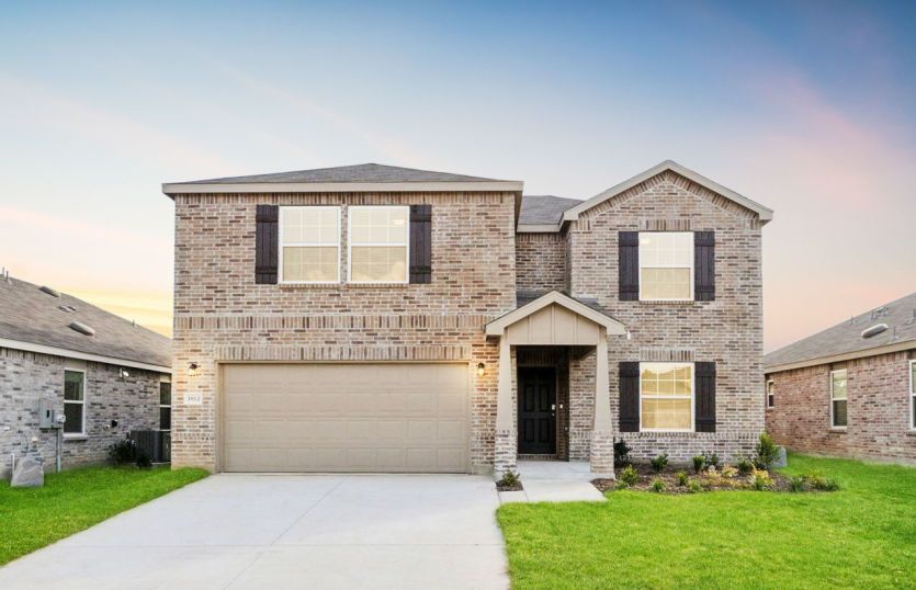 Stockdale:The Stockdale, a two-story home with 2-car garage