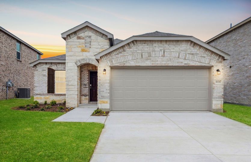 Hewitt:The Hewitt, a one-story home with 2-car garage