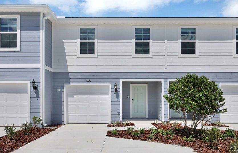 Exterior:Landmark Exterior | Traditional Elevation Bold Dustblu