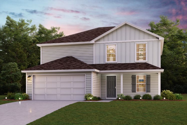 Exterior:Gardner | Elevation B