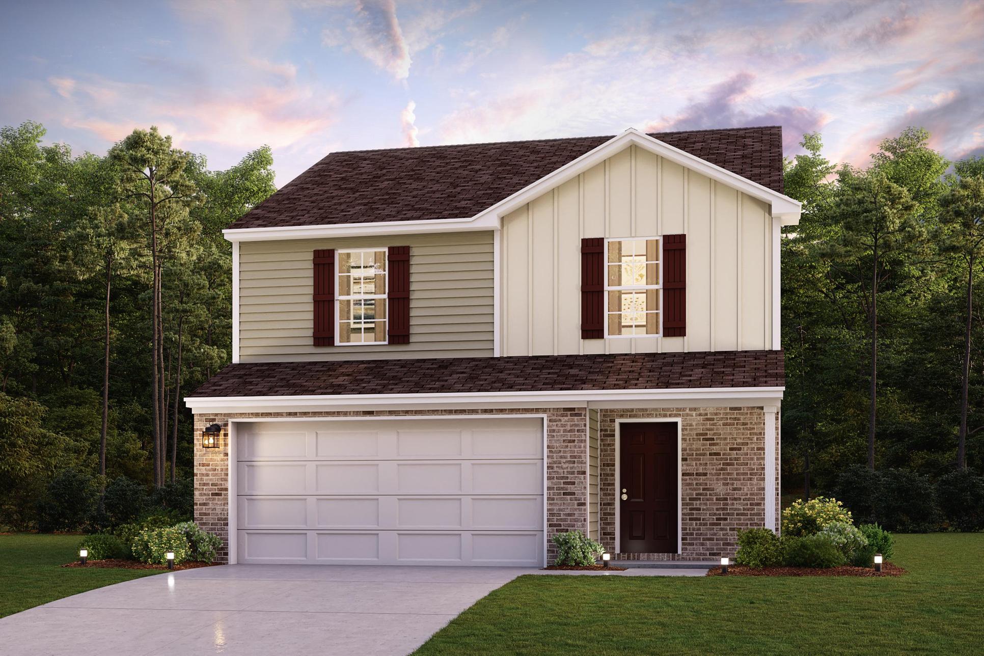 Exterior:Auburn | Elevation A3