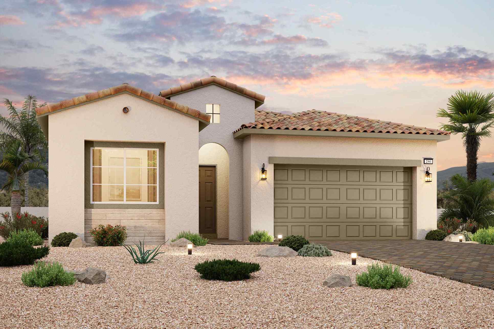 Plan 2301 Spanish Modern:Plan 2301 Spanish Modern