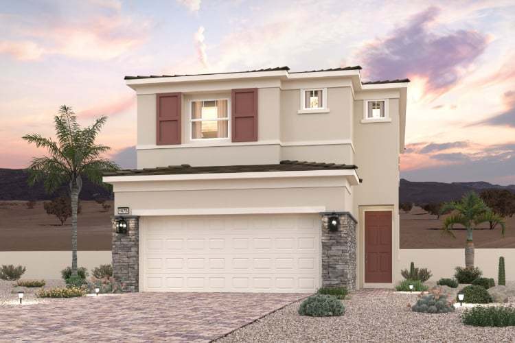 Exterior:Plan 1675 Elevation B