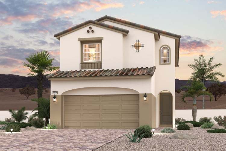 Exterior:Plan 1675 Elevation A