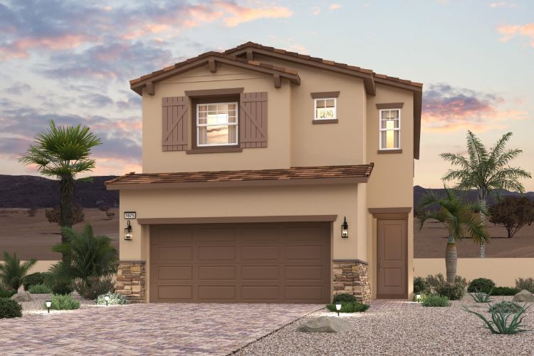 Exterior:Plan 1675 Elevation D