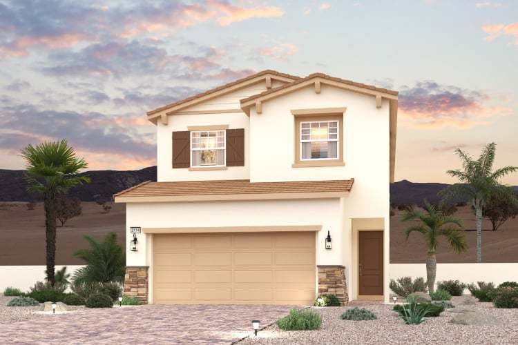 Exterior:Plan 2114 Elevation D